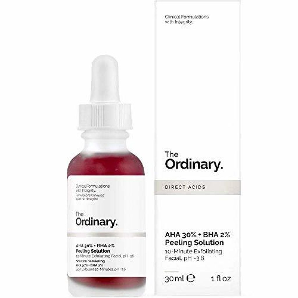 AHA 30% + BHA 2% Peeling Solution The Ordinary