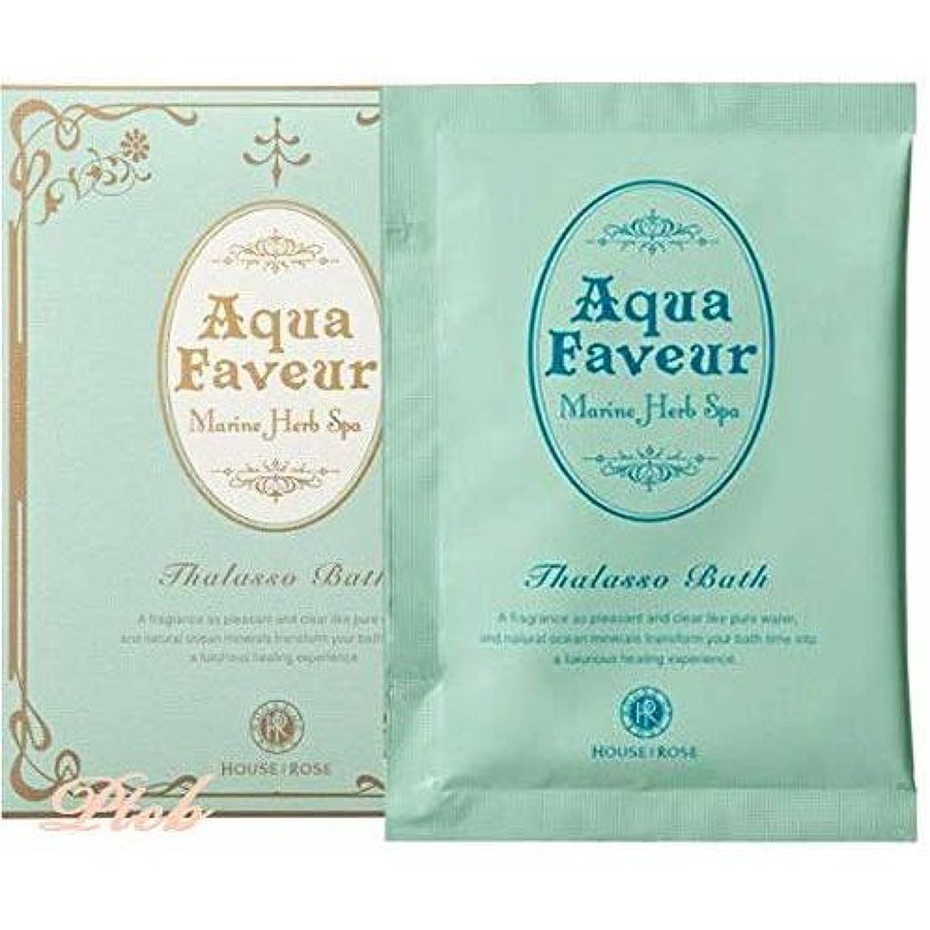 アクアファヴール マリンハーブスパ タラソバス ハウス オブ ローゼ