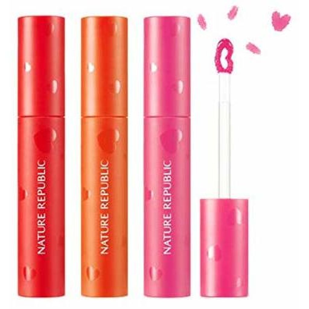 By Flower Awesome カラフルハートティント ネイチャーリパブリック