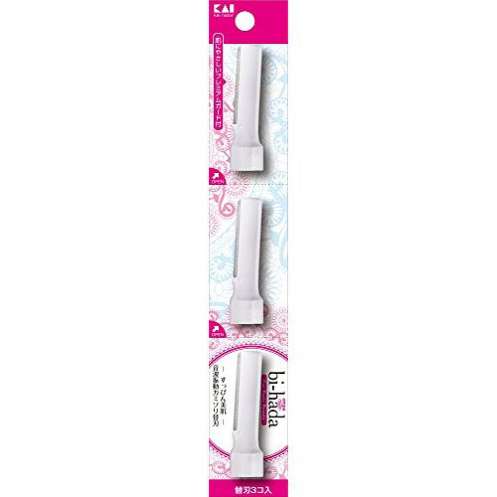 bi-hada ompa 顔用替刃3コ入 貝印