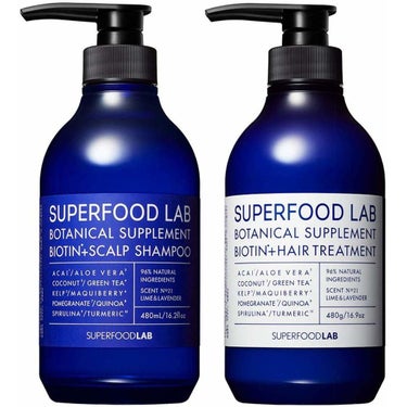 SUPERFOOD LAB（スーパーフード ラボ） BT+スカルプ シャンプー／トリートメント