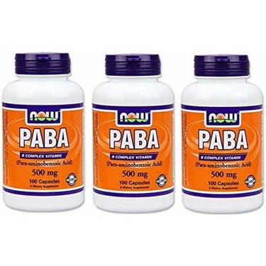 PABA（パラアミノ安息香酸） Now Foods