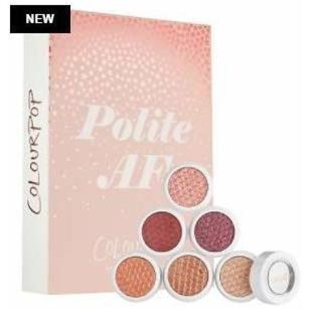ColourPop  POLITE AF Shadow Kit - スーパーショックシャドーコレクション
