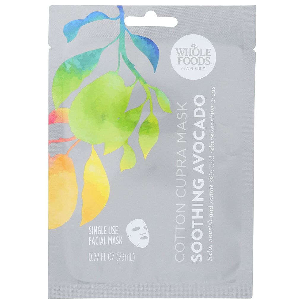 Whole Foods Market Cotton Cupra Facial Mask