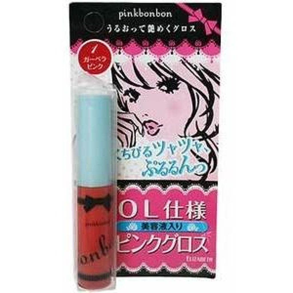 ボンボン ピンクボンボン リップグロス
