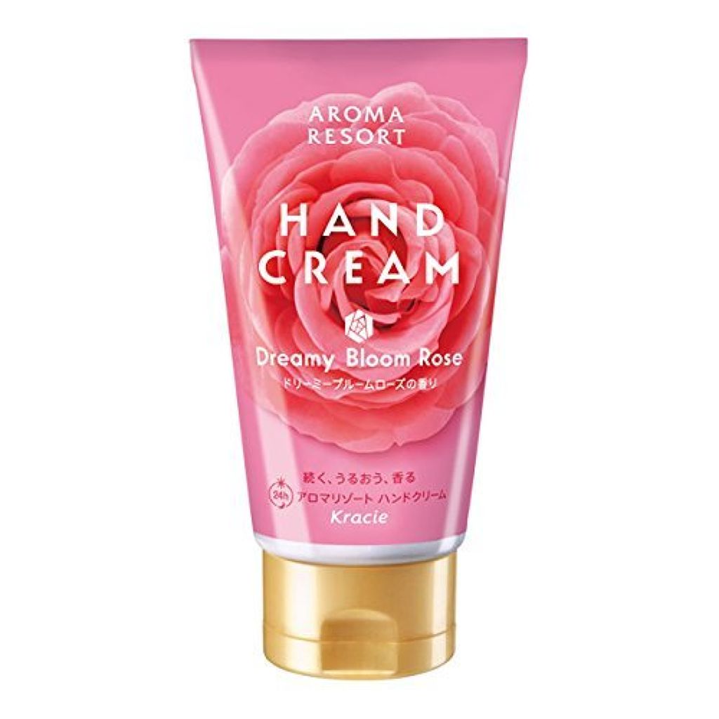 アロマリゾート ハンドクリーム ドリーミーブルームローズの香り