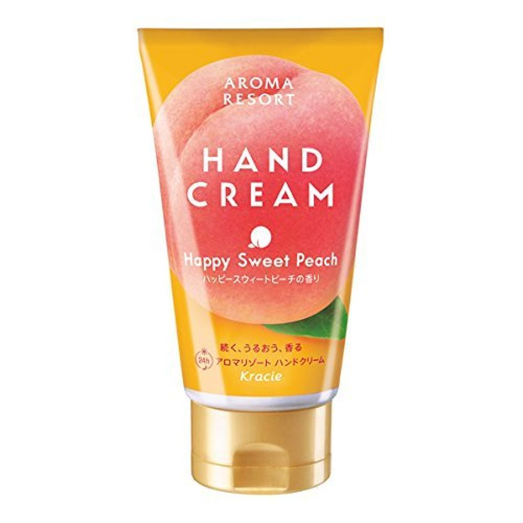 ハンドクリーム ハッピースウィートピーチの香り アロマリゾート