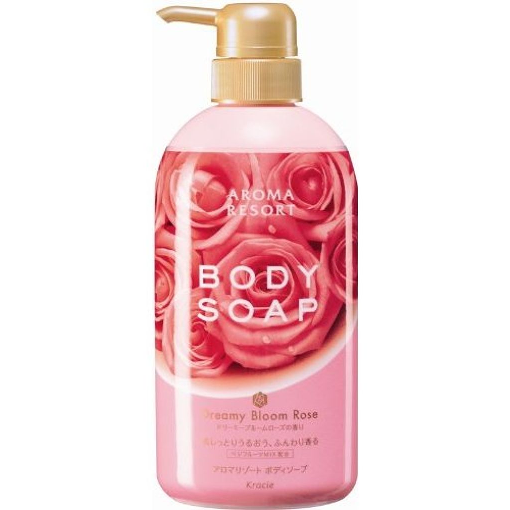 アロマリゾート ボディソープ ドリーミーブルームローズの香り