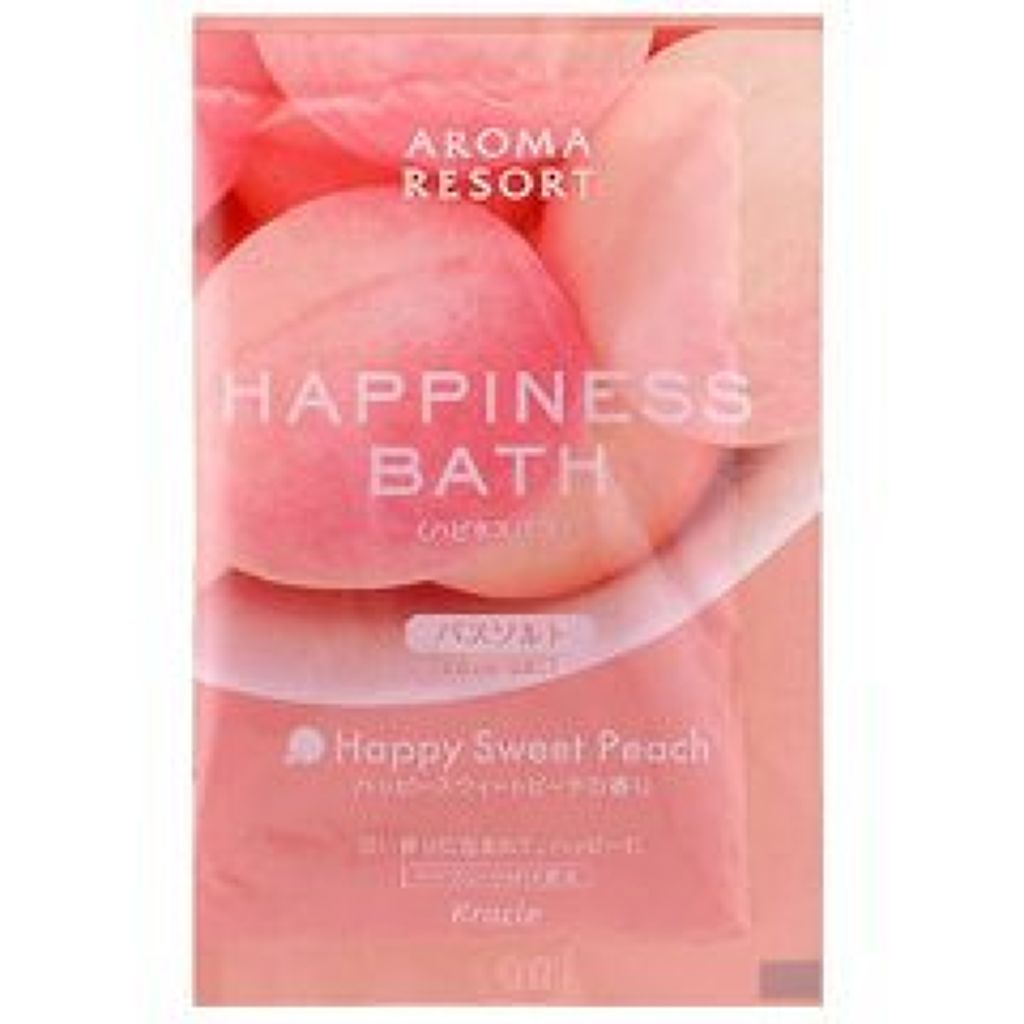 アロマリゾート バスソルト ハッピースウィートピーチの香り