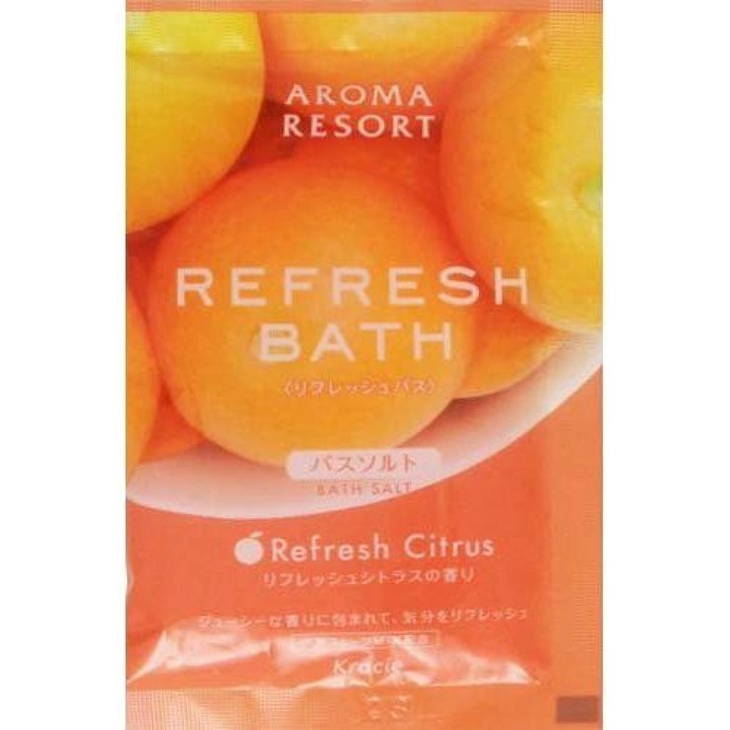 アロマリゾート バスソルト リフレッシュシトラスの香り