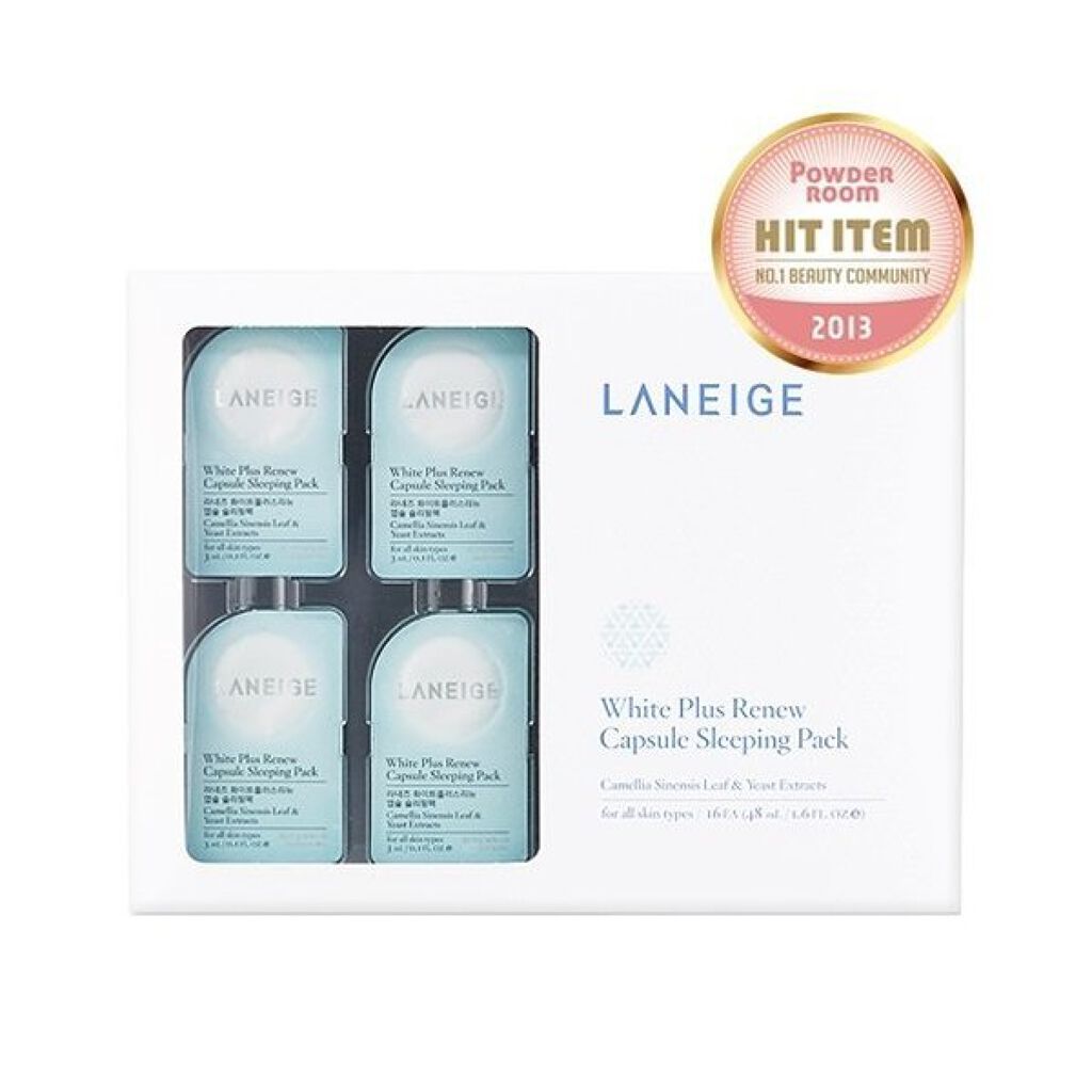 ホワイト プラス リニュー カプセル スリーピングパック LANEIGE