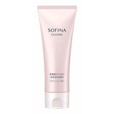 乾燥肌のための美容液洗顔料〈クッション泡〉 SOFINA