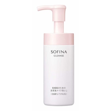 乾燥肌のための美容液メイク落とし〈洗顔もできる泡〉 SOFINA