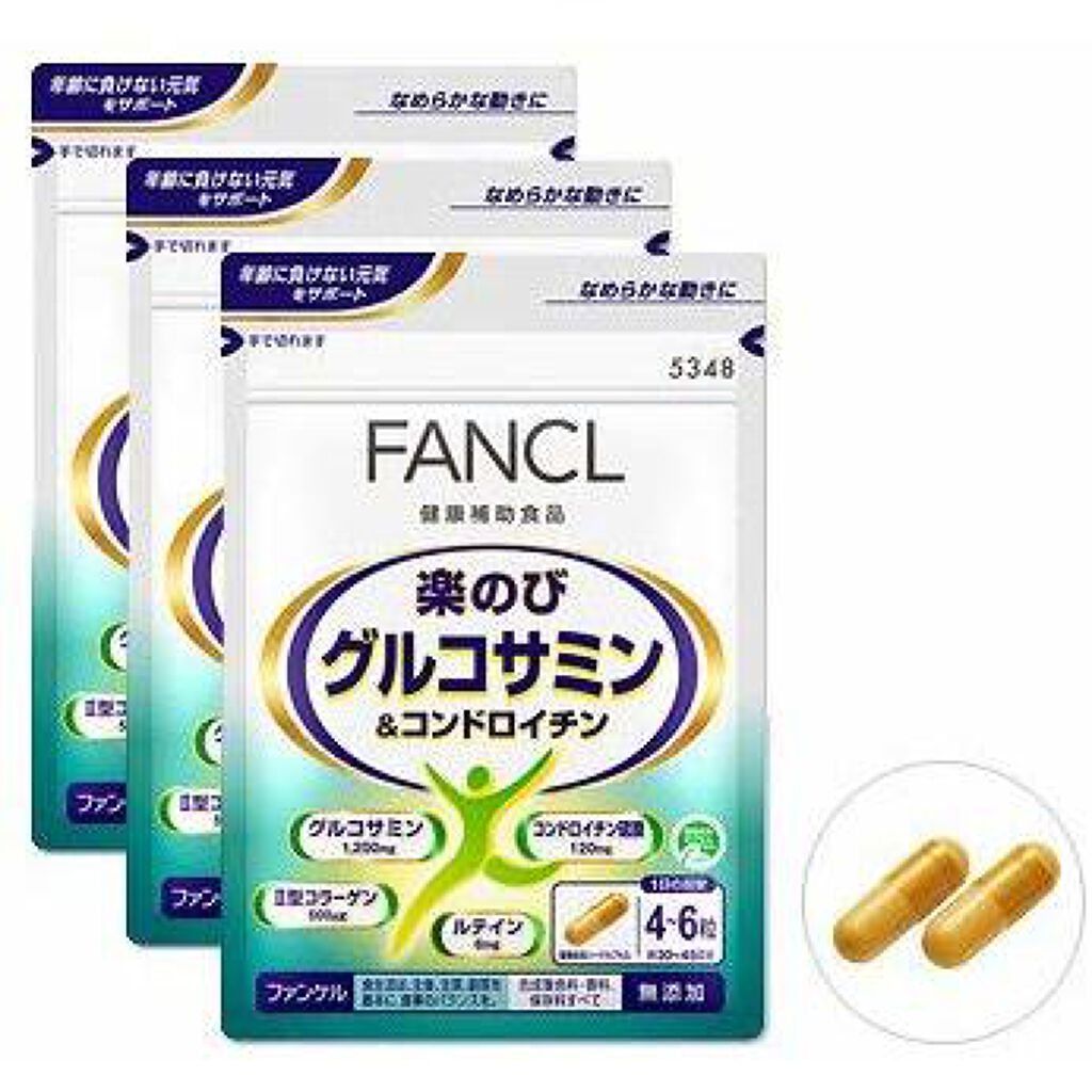 グルコサミン&コンドロイチン 楽のび