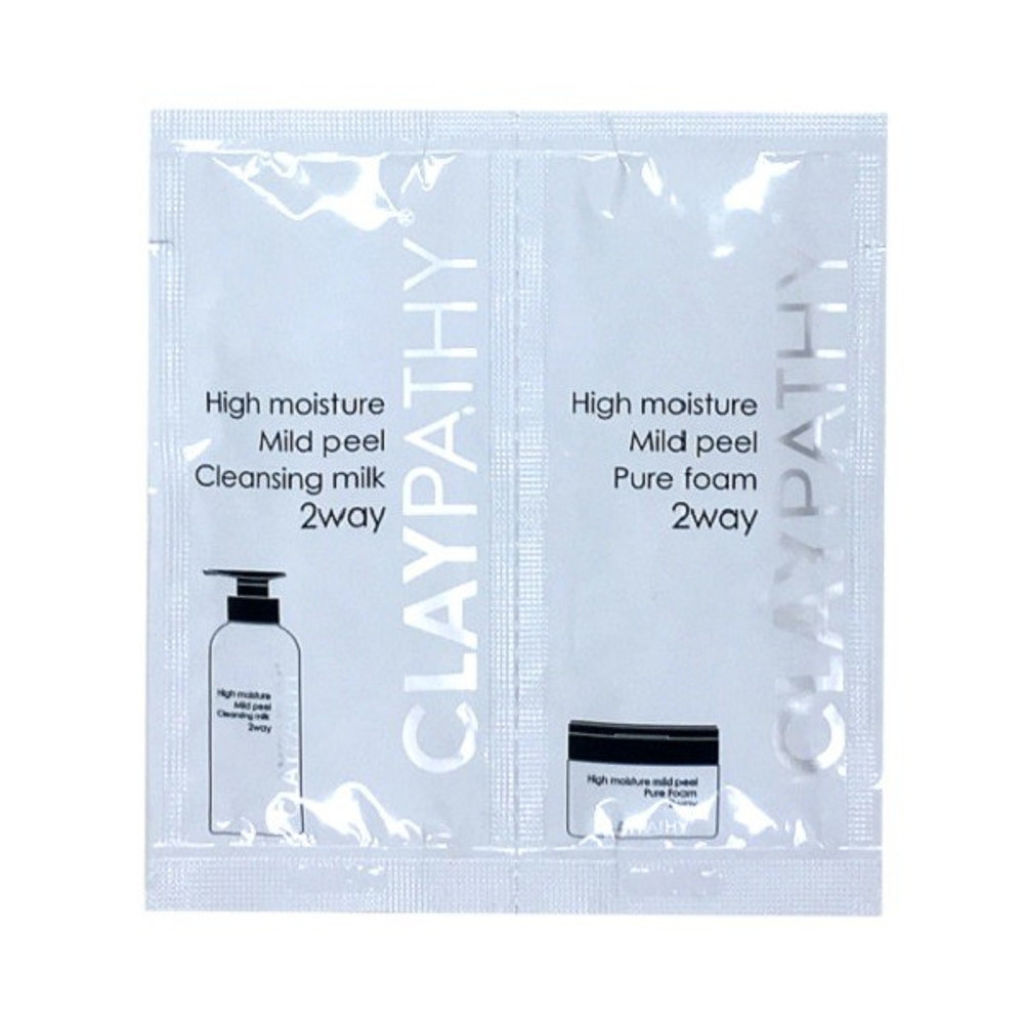 CLAYPATHY ハイモイスチャー　トライアル　クレンジング＆フォーム