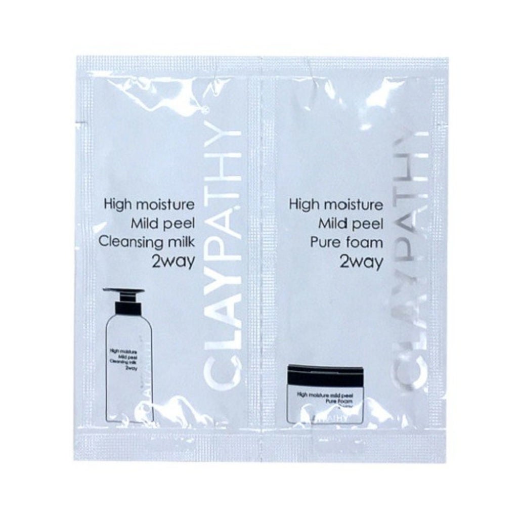 ハイモイスチャー トライアル クレンジング&フォーム CLAYPATHY