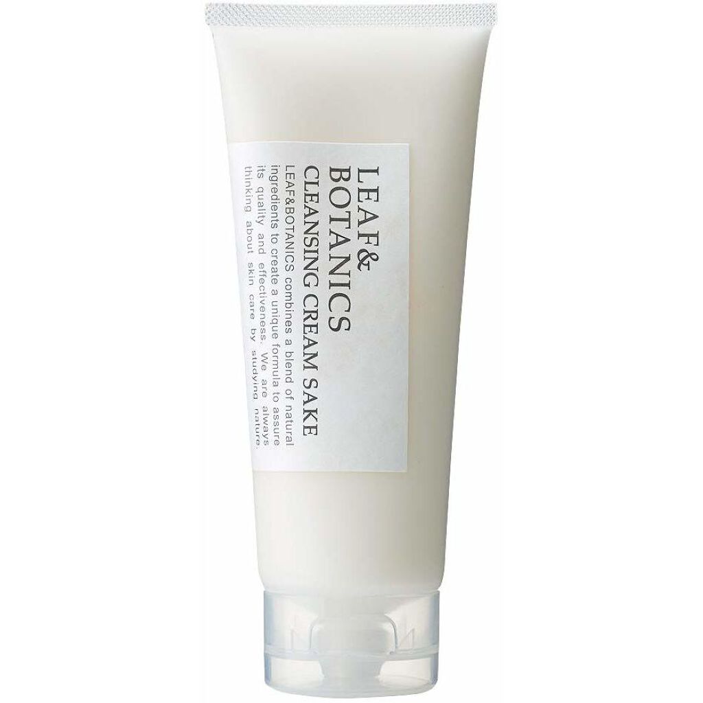 クレンジングクリーム 純米酒 LEAF&BOTANICS