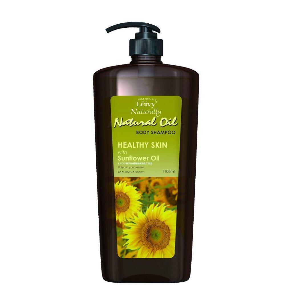 Leivy オイルボディシャンプー ヒマワリオイル