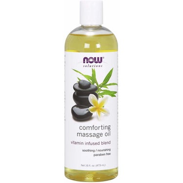 now solutions comforting massage oil