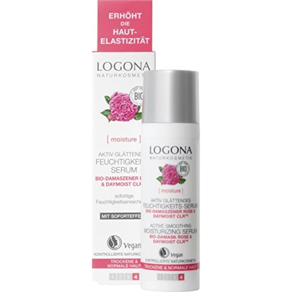 ロゴナ スムージング モイスチャライジング セラム ローズ