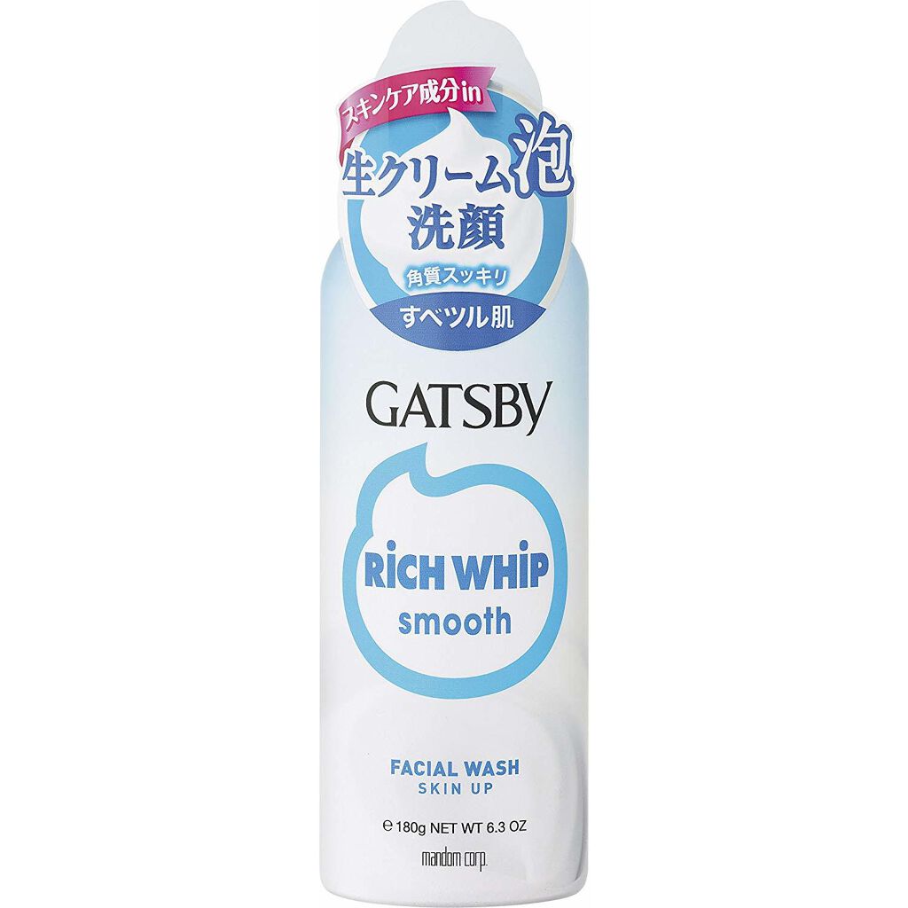 ギャツビー 生クリーム泡洗顔 スムース