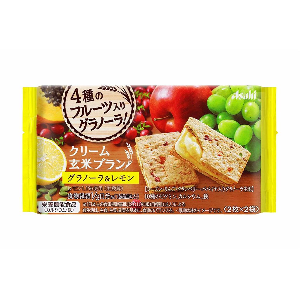 バランスアップ クリーム玄米ブラン グラノーラ&レモン アサヒフードアンドヘルスケア