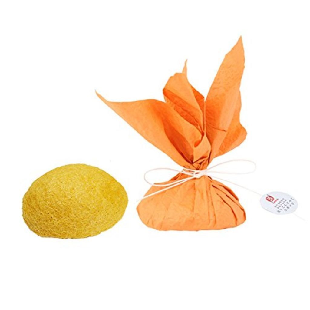 まかないこすめ 凍りこんにゃくスポンジ （初摘みみかん）