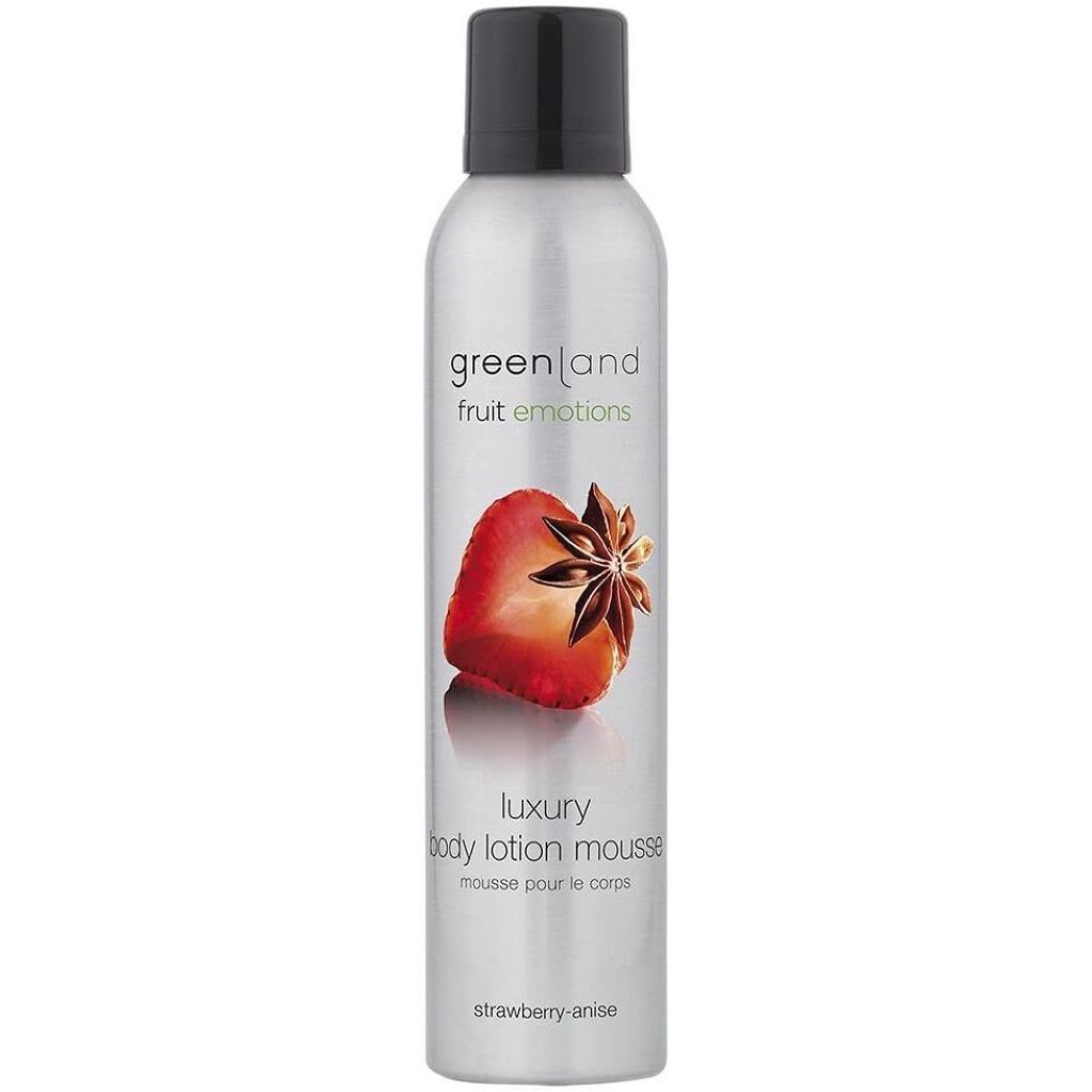 グリーンランド ボディローションムース ストロベリー-アニス