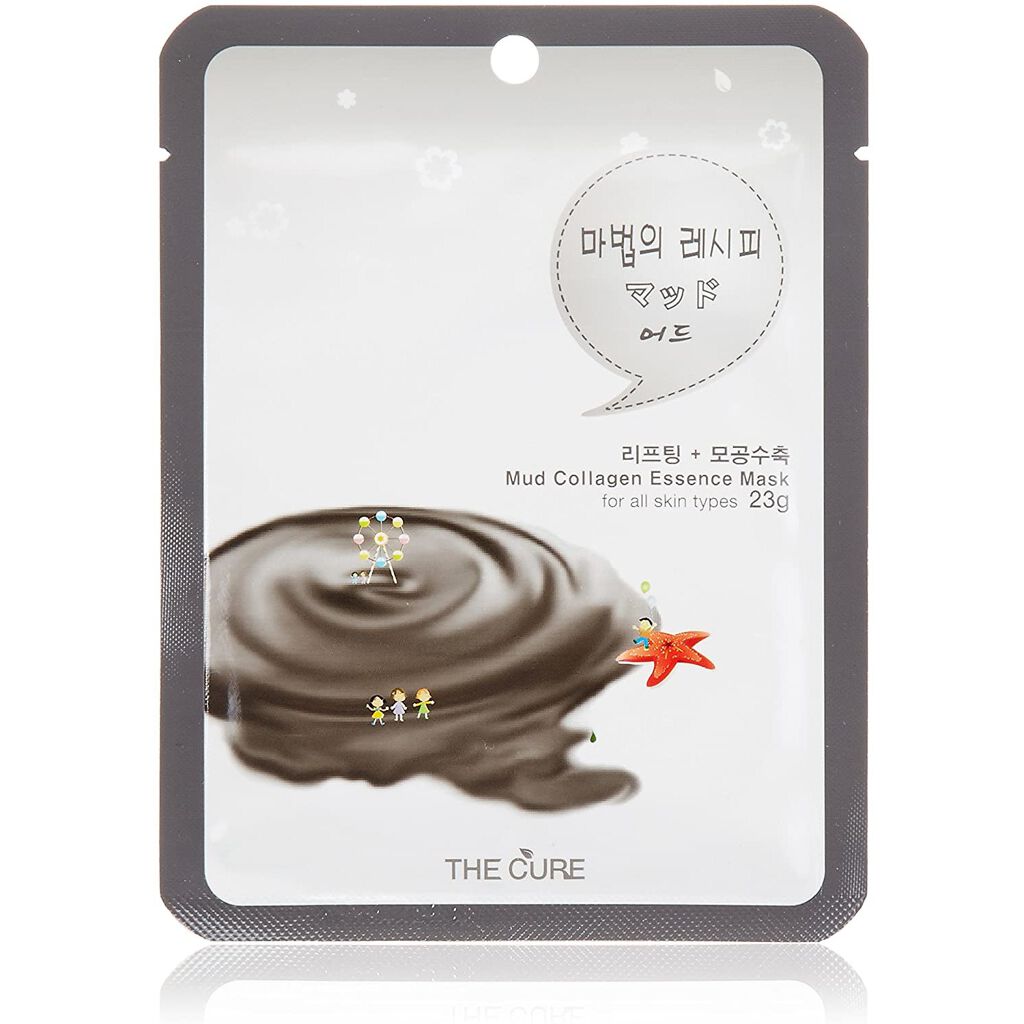 マッドコラーゲンエッセンスマスク THE CURE(ザキュア)