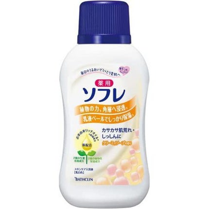 薬用ソフレ スキンケア入浴液 クリーミィソープの香り