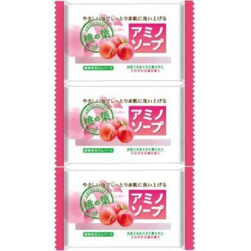 ペリカン石鹸 アミノソープ 桃の葉