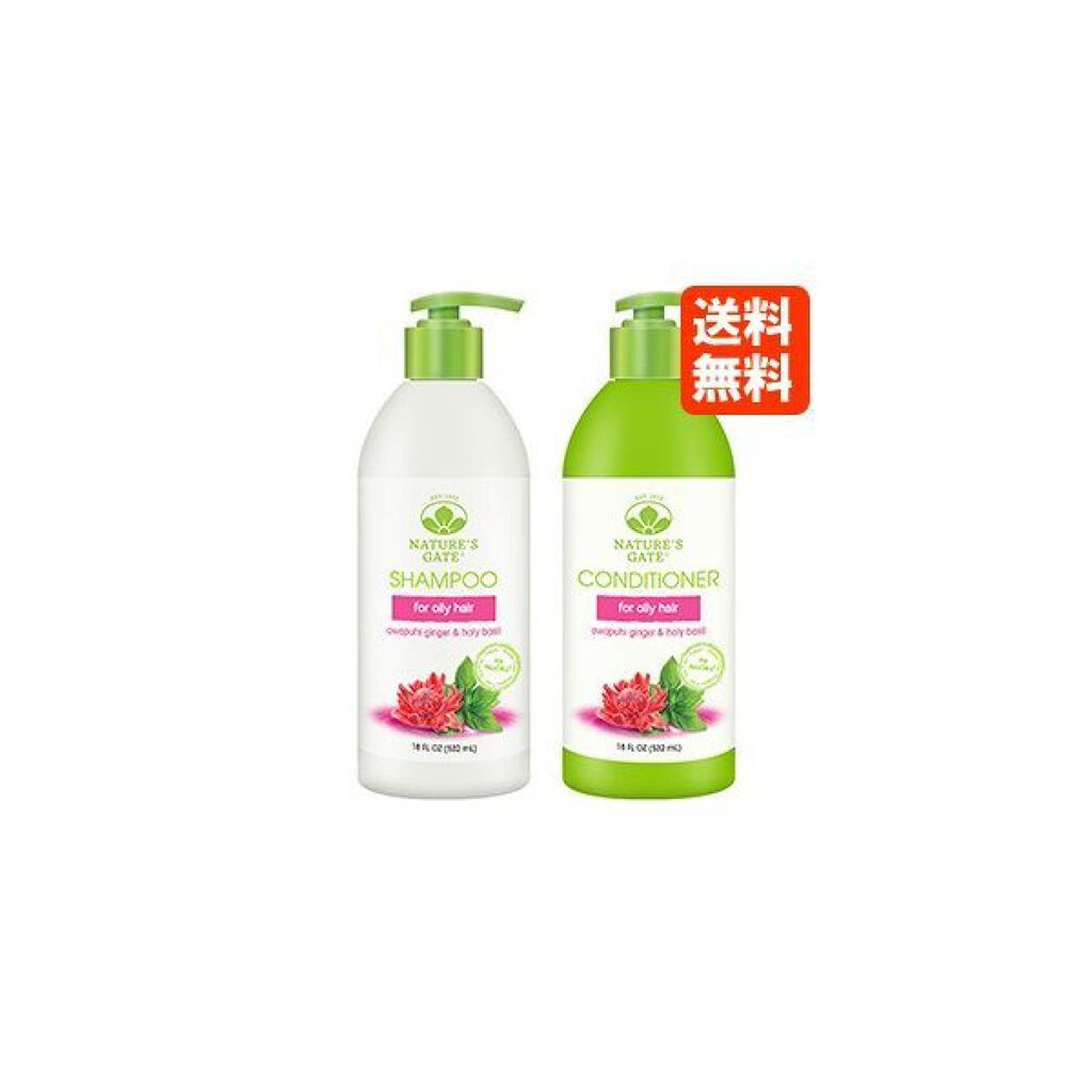 ネイチャーズゲート シャンプー／コンディショナー＜アワプヒジンジャー&ホーリーバジル＞