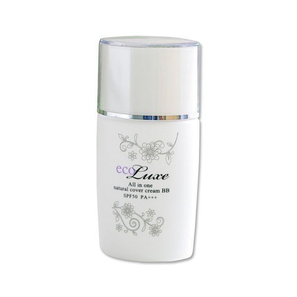 オールインワン ナチュラルカバークリーム (BBクリーム/SPF36 PA++) ecoluxe (エコリュクス)