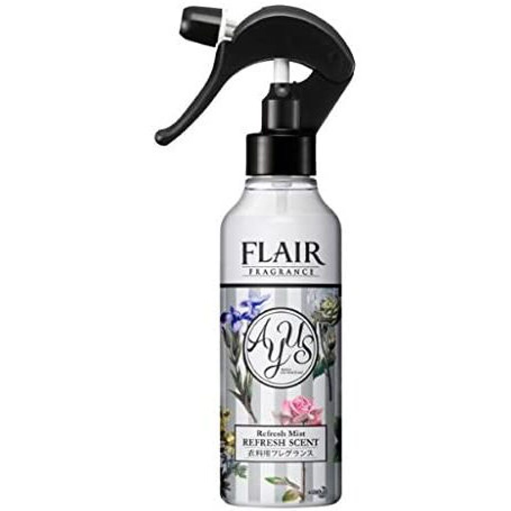 フレアフレグランス AYUS リフレッシュセント 衣料用リフレッシュミスト ゼラニウム&ナチュラルローズの香り ハミングフレア