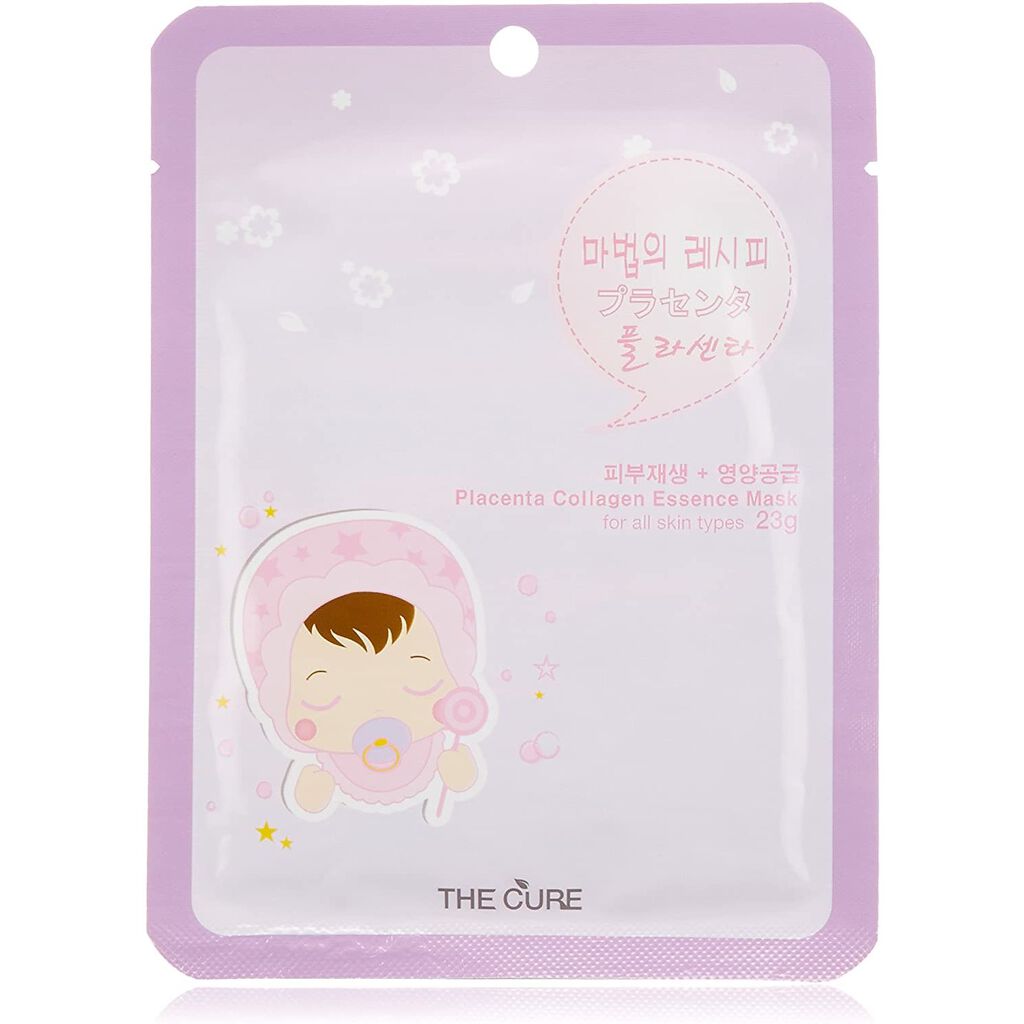 プラセンタコラーゲンエッセンスマスク THE CURE(ザキュア)