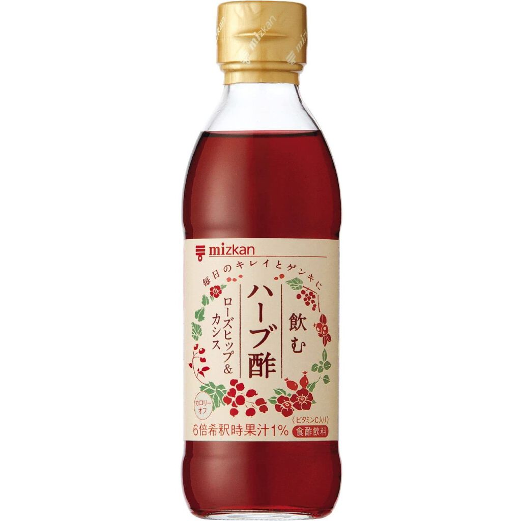 ミツカン 飲むハーブ酢 ローズヒップ&カシス
