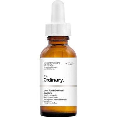 100% Plant-Derived Squalane The Ordinary