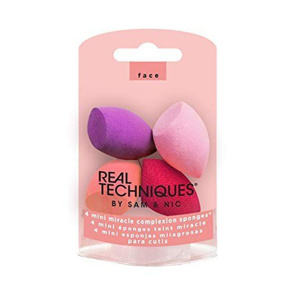 4mini miracle complexion sponges Real Techniques
