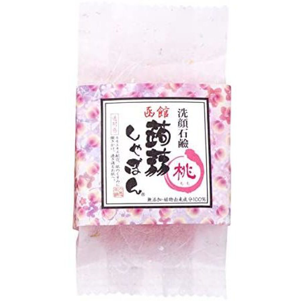 函館 桃 函館 蒟蒻しゃぼん