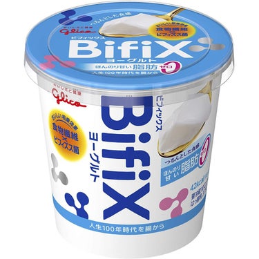 BifiXヨーグルト  ほんのり甘い脂肪ゼロ 375g  グリコ