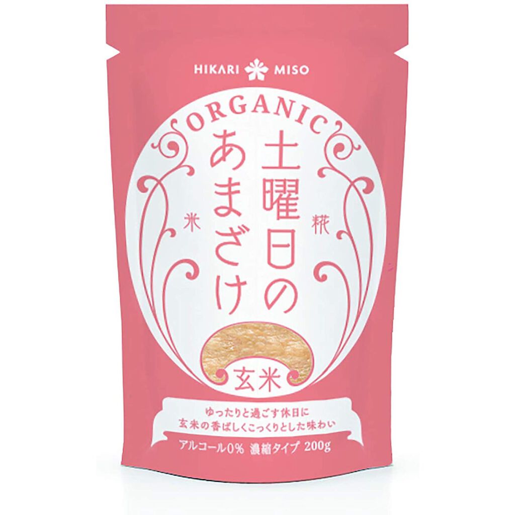 ひかり味噌 土曜日のあまざけ 有機玄米