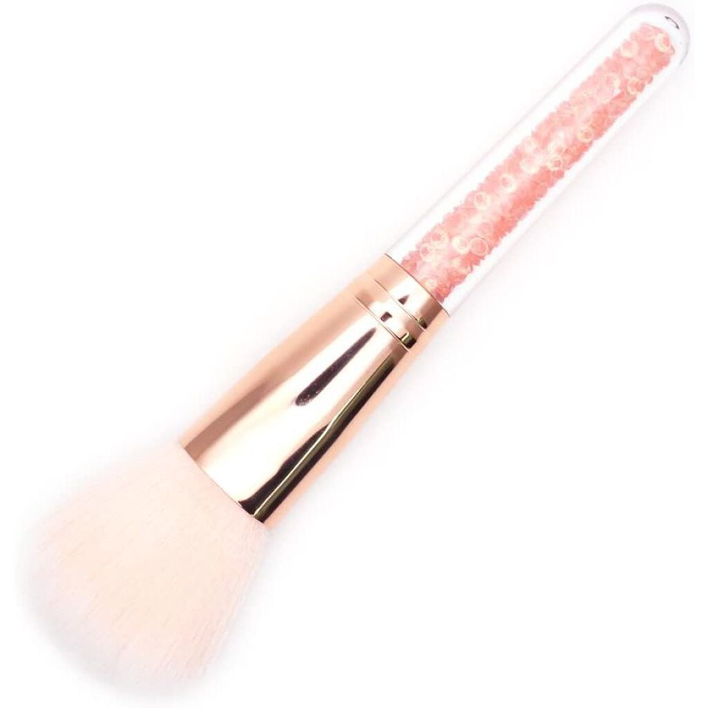 ネイルツール ストーン入り ネイルダストブラシ ピンク irogel(イロジェル)