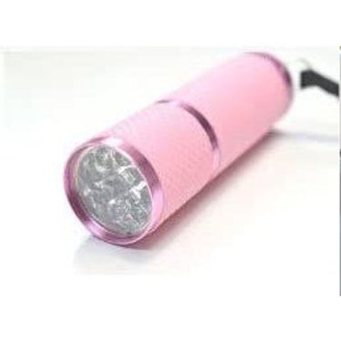 夜光LEDハンドライトAタイプ(9灯)ペン型・ハンディ型 ジェルネイル (ピンク) Petitor