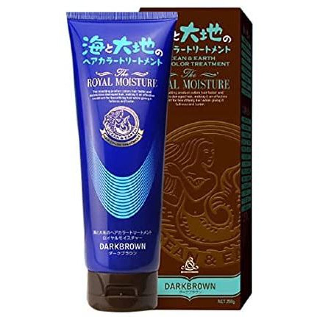 海と大地のヘアカラートリートメントロイヤルモイスチャー ブレーンコスモス