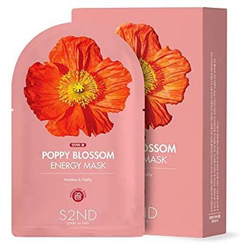 S2ND ポピーブロッサム エネルギーシートマスク
