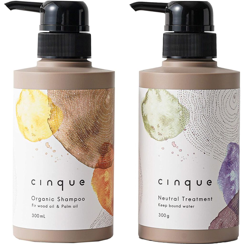 サンクオーガニックシャンプー/ニュートラルトリートメント cinque