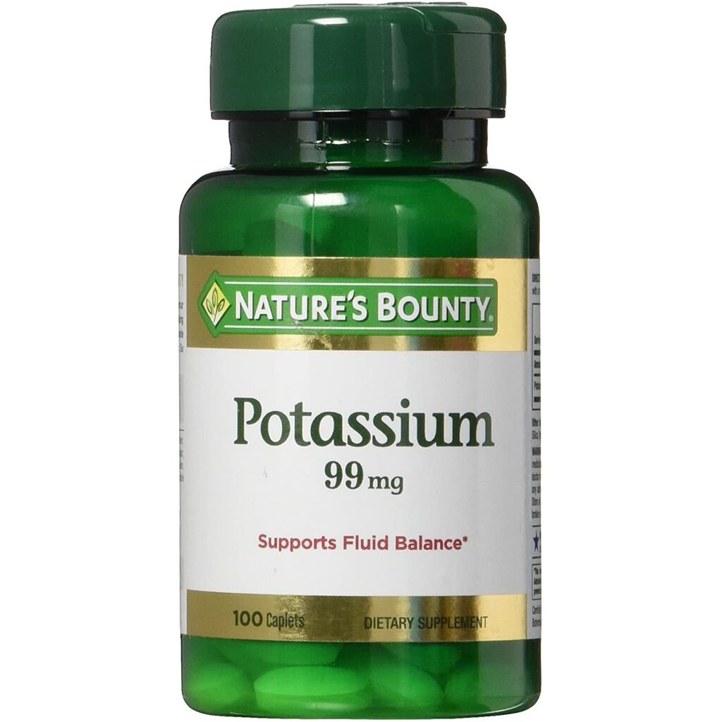 Nature's Bounty Potassium Gluconate 99mg