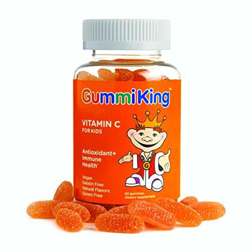 Gummi King Vitamin C for Kids, Natural Orange Flavor