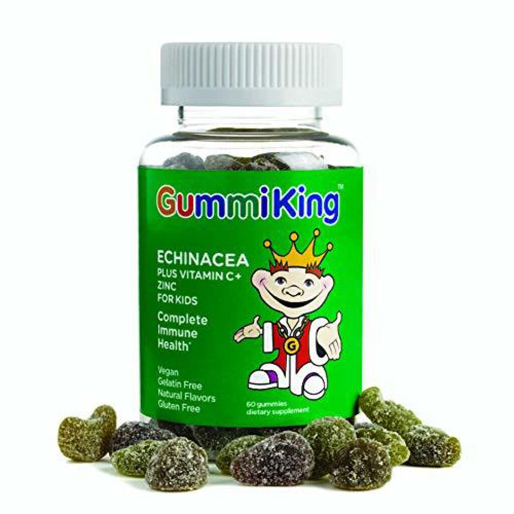 Gummi King Echinacea Plus Vitamin C and Zinc, For Kids