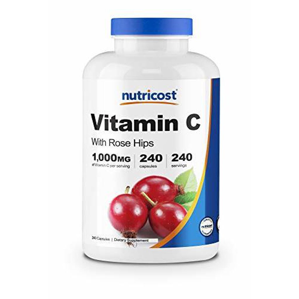 Nutricost ビタミンC + ローズヒップ